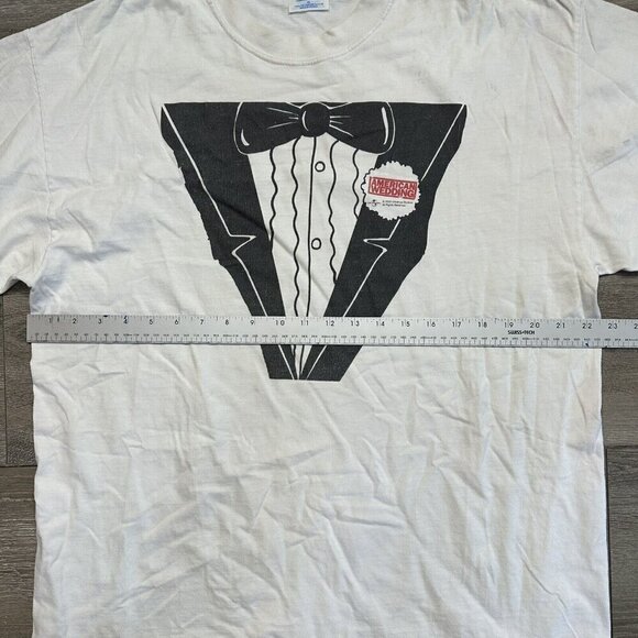 M&O Knits Vintage American Wedding Shirt XL Movie Promo American Pie 2003 Rare - Picture 7 of 8